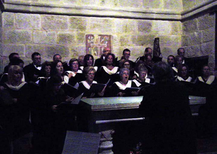 Concierto Coral Ciudad de Zamora en la iglesia del Espíritu Santo